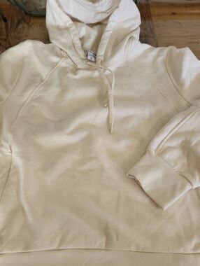 Athleta Sundown Alliance Hoodie Cream XL